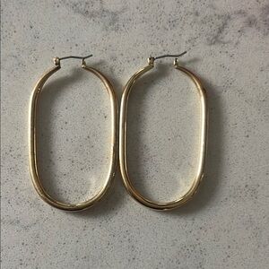 Elegant Gold Hoop Earrings